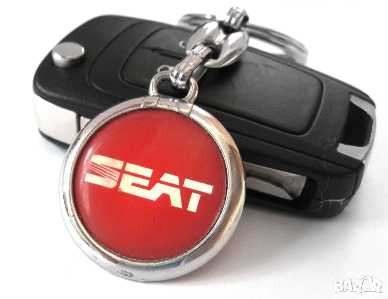 Автомобилен метален ключодържател / за Seat Сеат / стилни елегантни авто аксесоари модели, снимка 1