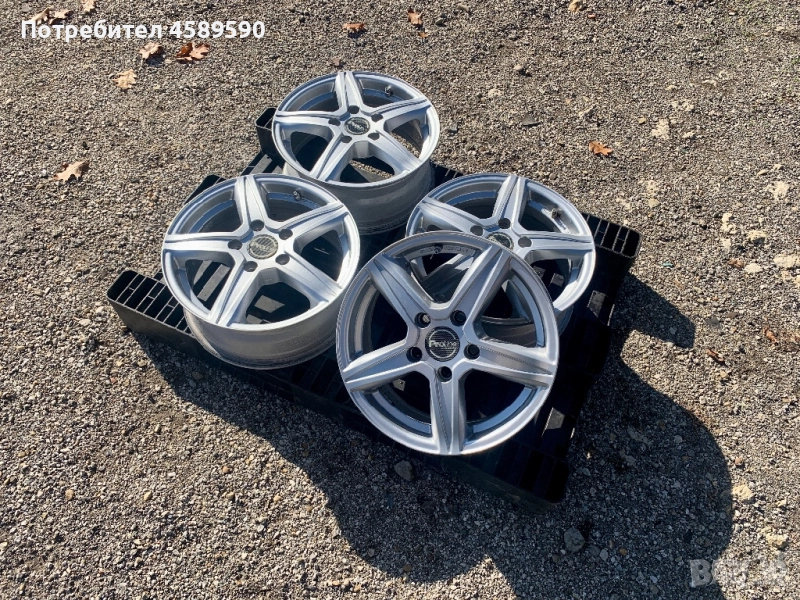 4бр.Алуминиеви джанти Proline 16цола 5x120+ДАТЧИЦИ за Opel Insignia(2008-2017),Bmw,Mini, снимка 1
