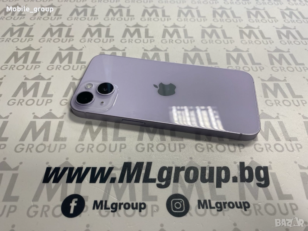 #MLgroup предлага iPhone 14 128GB Purple, втора употреба, снимка 1