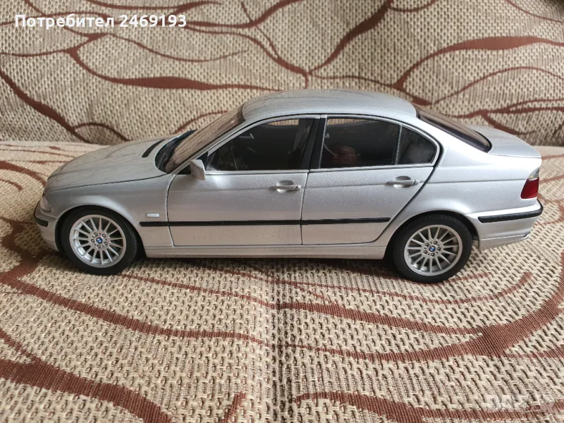 Метална количка BMW e46 1/18, снимка 1