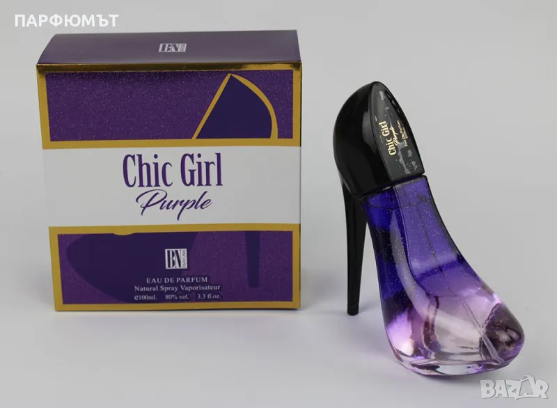 Дамски парфюм Chic Girl Purple BN Parfums, 100мл, снимка 1