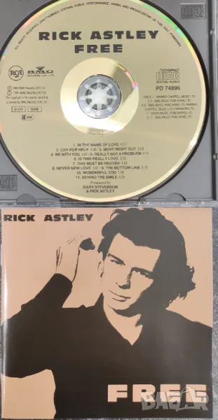 Rick Astley оригинален диск , снимка 1