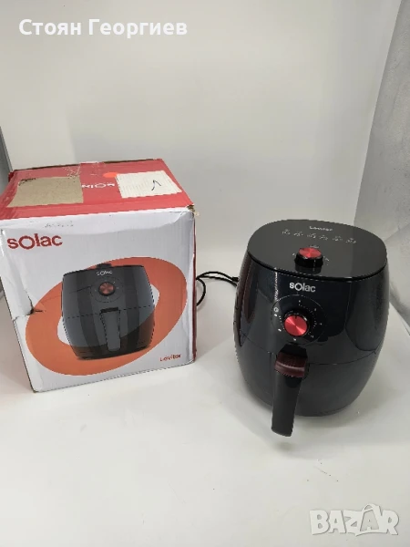 Чисто нов AIR FRYER SOLAC LEVITER 2.5l 1500w, снимка 1