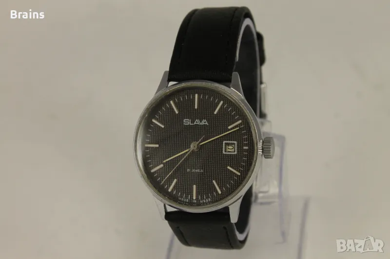 Колекционерски Руски Часовник СЛАВА 21 Jewels, снимка 1