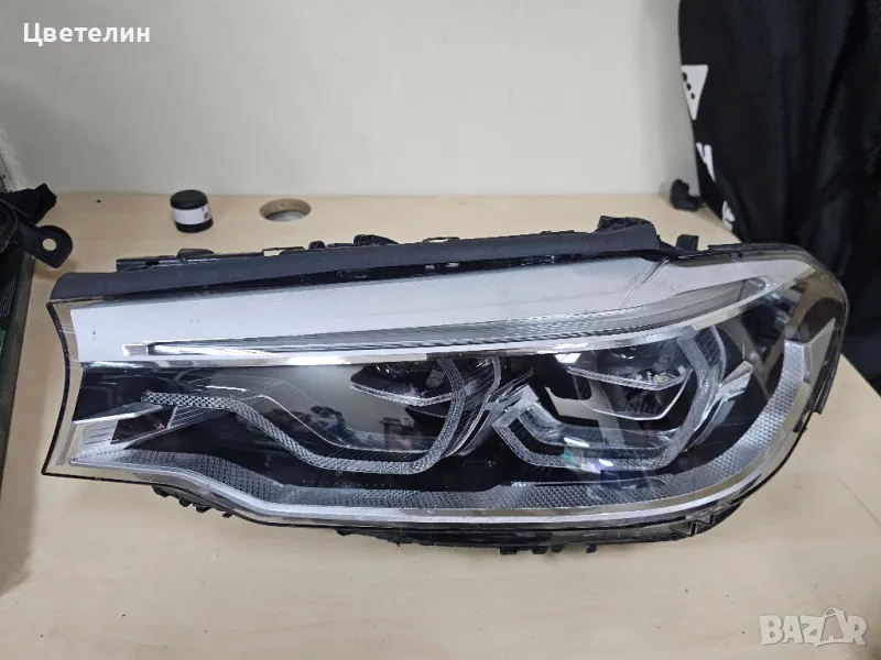 Ляв фар за BMW 5 G30 G31 Adaptive LED lqv far бмв 30 31 лед, снимка 1