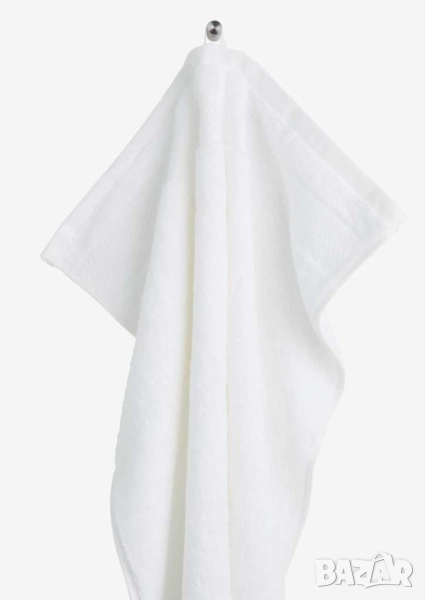 Памучна хавлия за баня Kronborg, 70x140 см, 100% памук, 600 г/м², Бяла, снимка 1