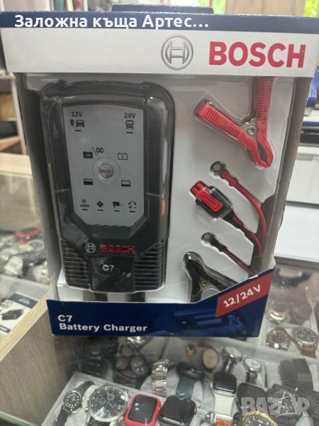 Зарядно за акумулатор Bosch C7 Battery Charger, снимка 1