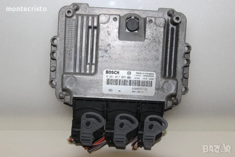 Моторен компютър ECU Opel Vivaro (2006-2014г.) 0 281 017 065 / 0281017065 / 8200935115 / 8201105714, снимка 1