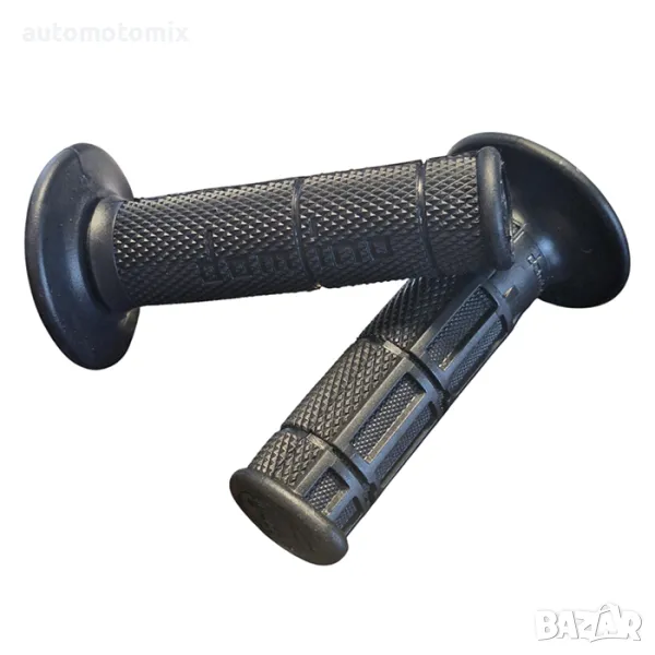 Ръкохватки за мотоциклет - Черни, Domino, снимка 1