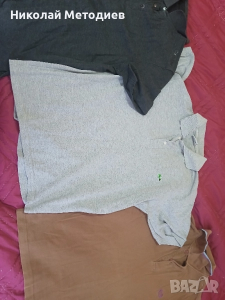 Тениски със якичка м , снимка 1