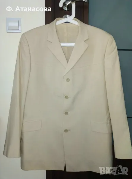 Страхотно мъжко сако висок клас марка Apolon, размер L-XL, перфектно, снимка 1