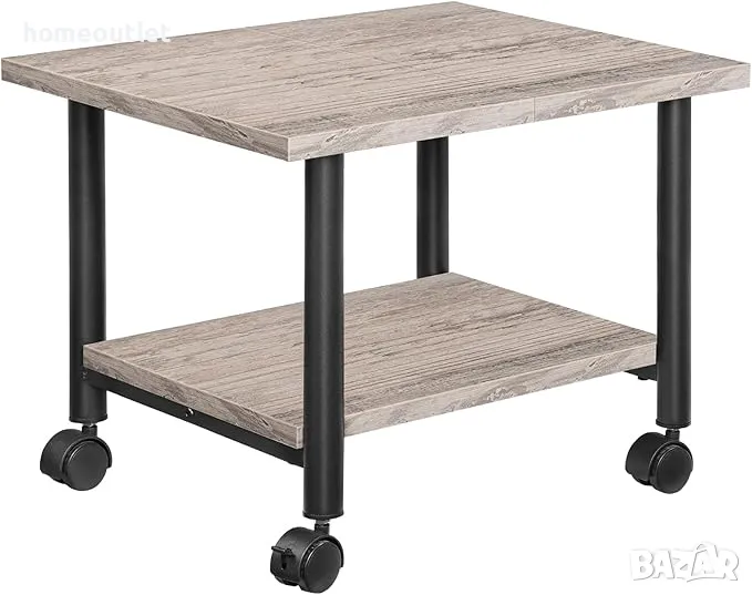 ПРОМОЦИЯ Мобилна маса за принтер с 4 колела BG02PS01, снимка 1