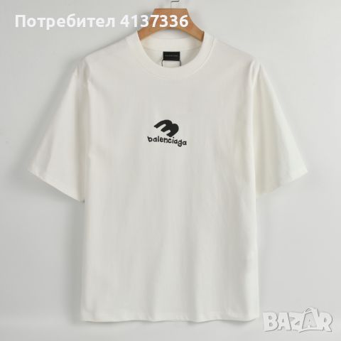 Дамска тениска Balenciaga, t shirt balenciaga, снимка 4 - Тениски - 46385692