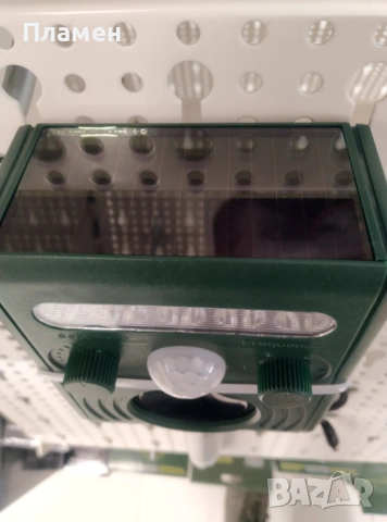 Соларен градински високочестотен уред против животни гризачи и птици – 36 см, снимка 10 - Други - 53713235