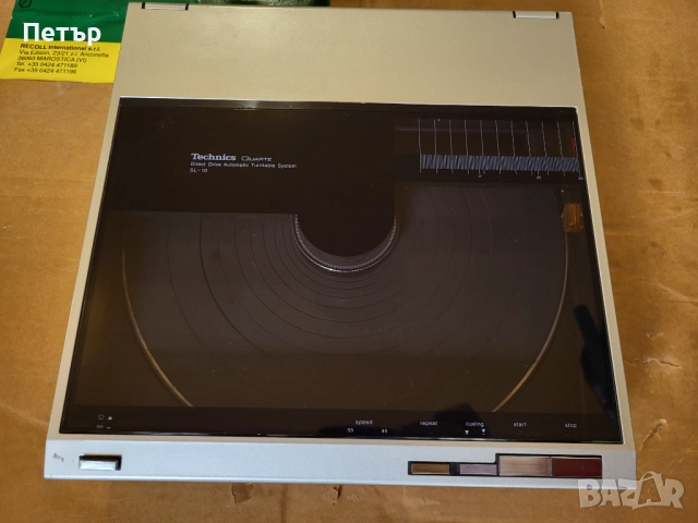 Technics SL-10 грамофон+доза Technics EPC-P24, снимка 9 - Грамофони - 52184458