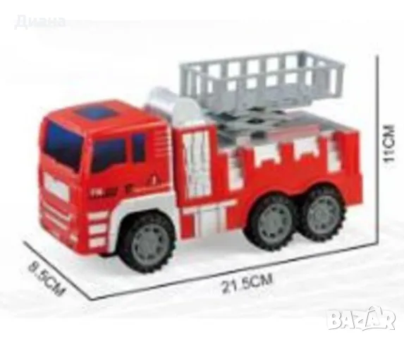 Комплект детски пожарни коли Fire Rescue, снимка 5 - Образователни игри - 48029545