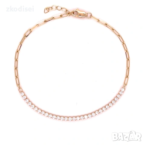 Златна дамска гривна 1,86гр. 19,0см. 14кр. проба:585 модел:36970-5