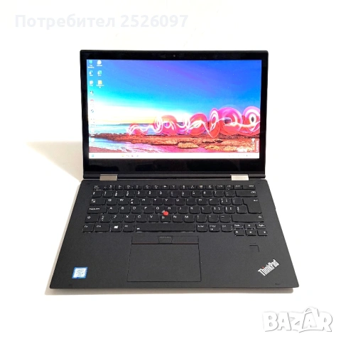 Lenovo ThinPad X1 Yoga/14” Touch/i5-7300U 6MB/8GB/256GB/Писалка, снимка 3 - Лаптопи за работа - 53742672