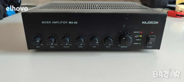 Majorcom mixer amplifier mx 60
