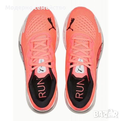 Дамски маратонки PUMA Velocity Nitro 2 Shoes Pink/Orange, снимка 3 - Маратонки - 46689818