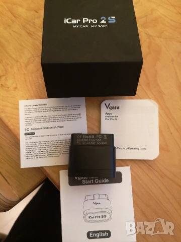 Продавам OBD2 адаптор за диагностика Vgate iCar Pro 2S ELM327 Bluetoot, снимка 3 - Аксесоари и консумативи - 54031444