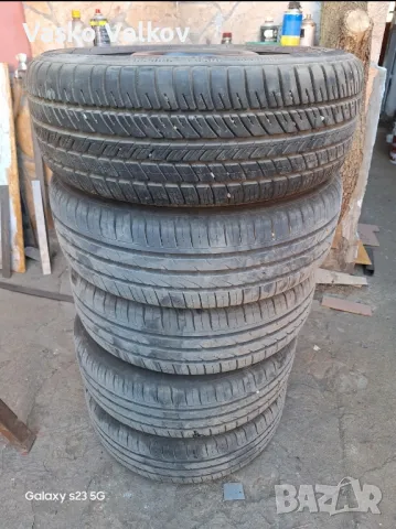 летни гуми 195/65R15 dot22 с джанти 5х110 , снимка 5 - Гуми и джанти - 47245953