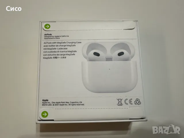 Apple AirPods 3rd Generation - оригинални Apple слушалки - НОВИ, снимка 3 - Безжични слушалки - 48185771