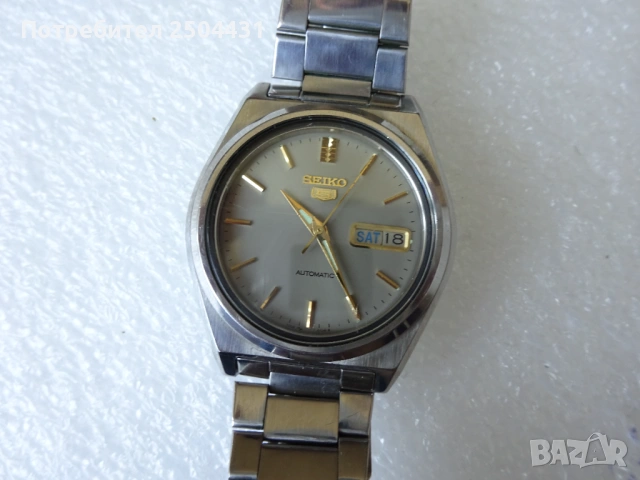 сеико 5, снимка 5 - Мъжки - 54114003