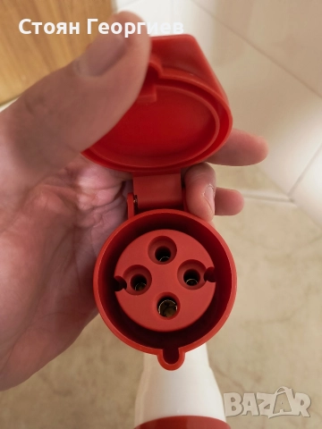 Трипътен водоустойчив промишлен авиационен щепсел и гнездо, снимка 2 - Друга електроника - 52787615