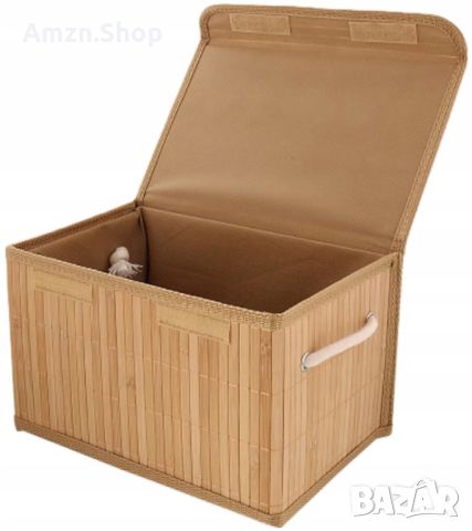 Бамбукови кошници за съхранение кош за съхранение бамбук 2бр. , снимка 11 - Други стоки за дома - 46011103