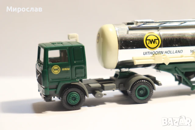 HERPA H0 1/87 VOLVO ВЛЕКАЧ KАМИОН МОДЕЛ TIR ЦИСТЕРНА, снимка 2 - Колекции - 51145882
