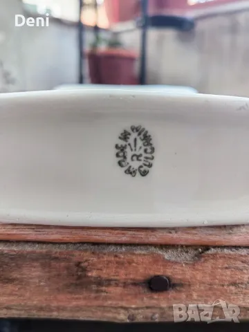 Порцеланова каничка от соца, снимка 2 - Други - 50224824