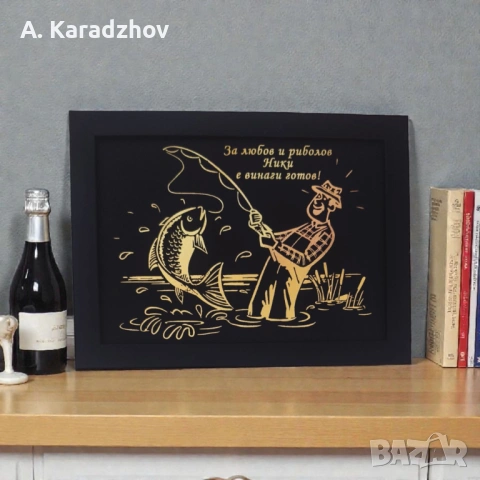 Луксозни рамки със златни надпси и/или графика, снимка 5 - Декорация за дома - 53797983