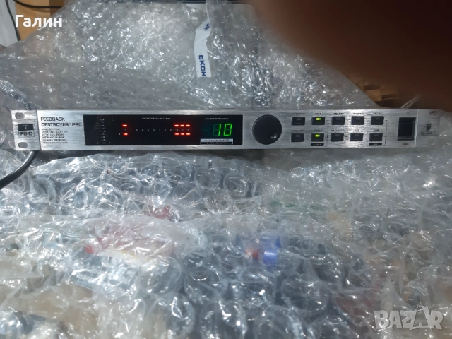 Продавам Feedback destroyer DSP1124PRO, снимка 2 - Ресийвъри, усилватели, смесителни пултове - 52227115