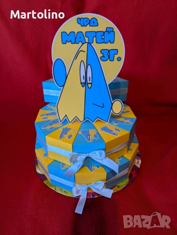 Картонена торта Барби, снимка 11 - Други - 53019290