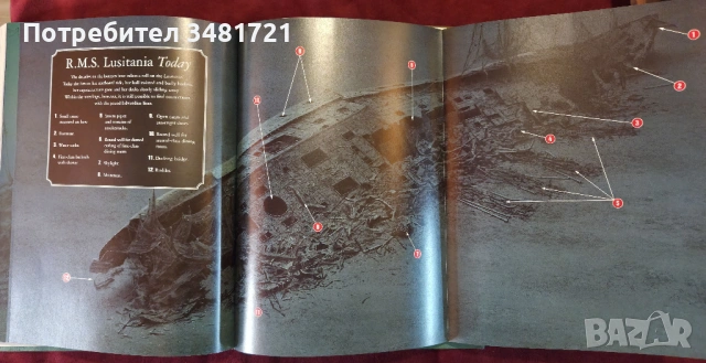 Exploring the Lusitania. Probing the Mysteries of the Sinking That Changed History, снимка 12 - Енциклопедии, справочници - 53883610