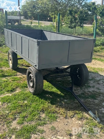 Ремарке за малък трактор 2т, снимка 5 - Селскостопанска техника - 50497893