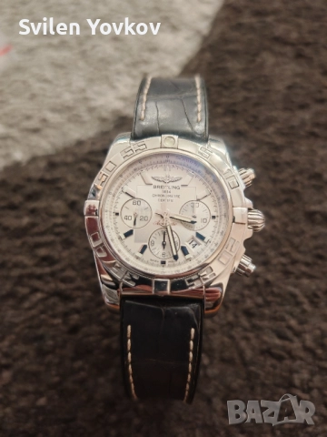 Breitling Chronomat 44 Chronograph Men's Watch AB011012/G684-375A, снимка 3 - Мъжки - 52425500