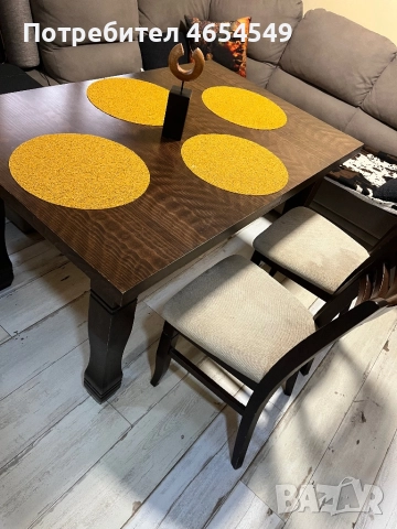 Трапезна кухненска маса, снимка 2 - Маси - 52456047