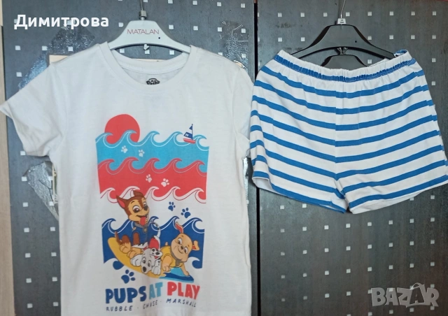 лот пижами и потници размер 5-6г 116см, снимка 3 - Детски пижами - 53082305