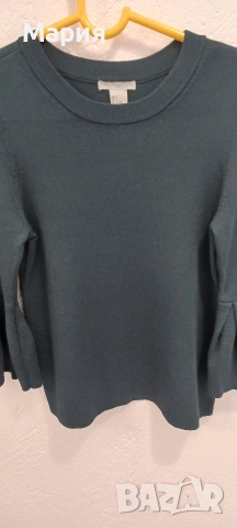 Дамска блуза H&M р-S, снимка 4 - Блузи с дълъг ръкав и пуловери - 53632483