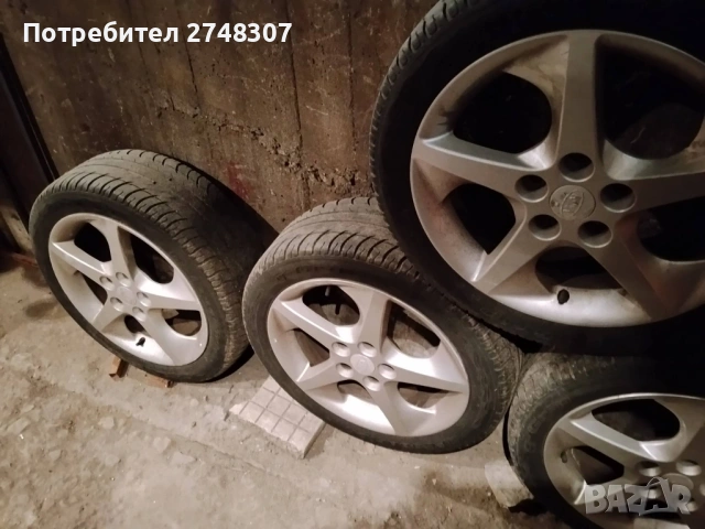Оригинални  алуминиеви джанти Kia с гуми BF Goodrich, снимка 5 - Гуми и джанти - 54109187