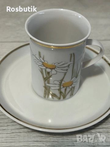 Нов старинен български сервиз за кафе , снимка 8 - Сервизи - 53454833