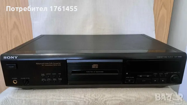 Висококачествен CD плеър SONY CDP-XE800, снимка 1 - Декове - 48846805