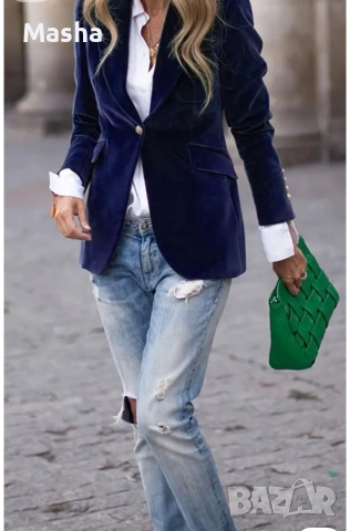 GANT лилаво кадифено сако 40 L