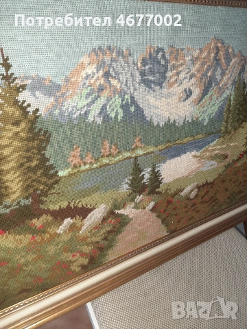 красив гоблен със пейзаш, снимка 5 - Гоблени - 53517644