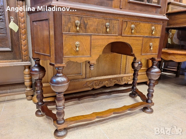 Античен трапезен бюфет , снимка 4 - Бюфети - 50798860