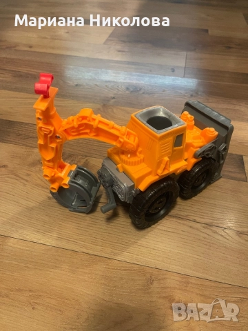 Play-Doh WHEELS Товарач Багер за игра с пластелин