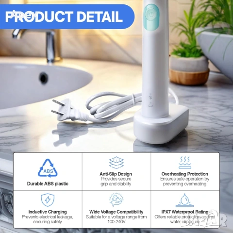 Зарядно,Калъф,Кутия и Резервни Глави за Четка за Зъби Philips Sonicare. Аксесоари за Филипс Sоникеър, снимка 4 - Други - 54011306