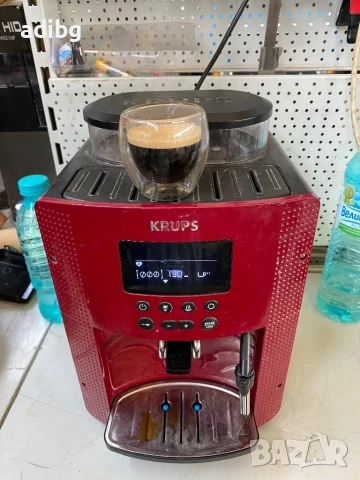 Евтини Части - Krups EA8155 с Дисплей Червен, снимка 3 - Кафемашини - 50668345